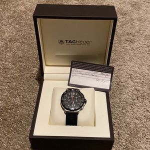 COPY - Men’s Black Tag Heuer F1 Watch